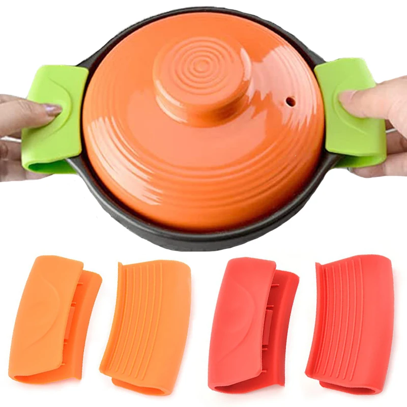 Crepe Pan Nonstick - 2PCS Silicone Gloves Non Stick Heat
