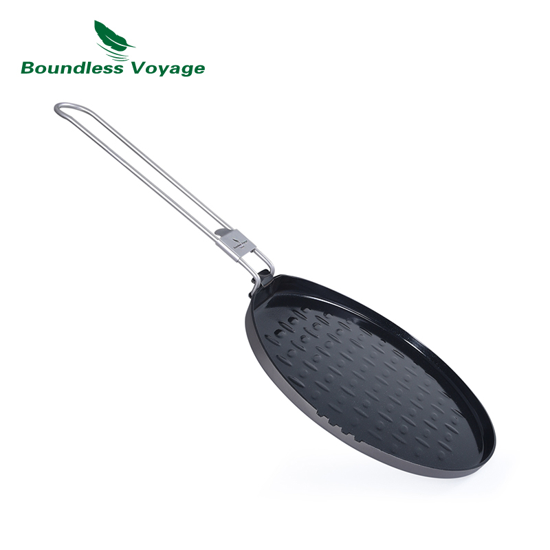 Crepe Pan Nonstick - Boundless Voyage Titanium Nonstick Pan with