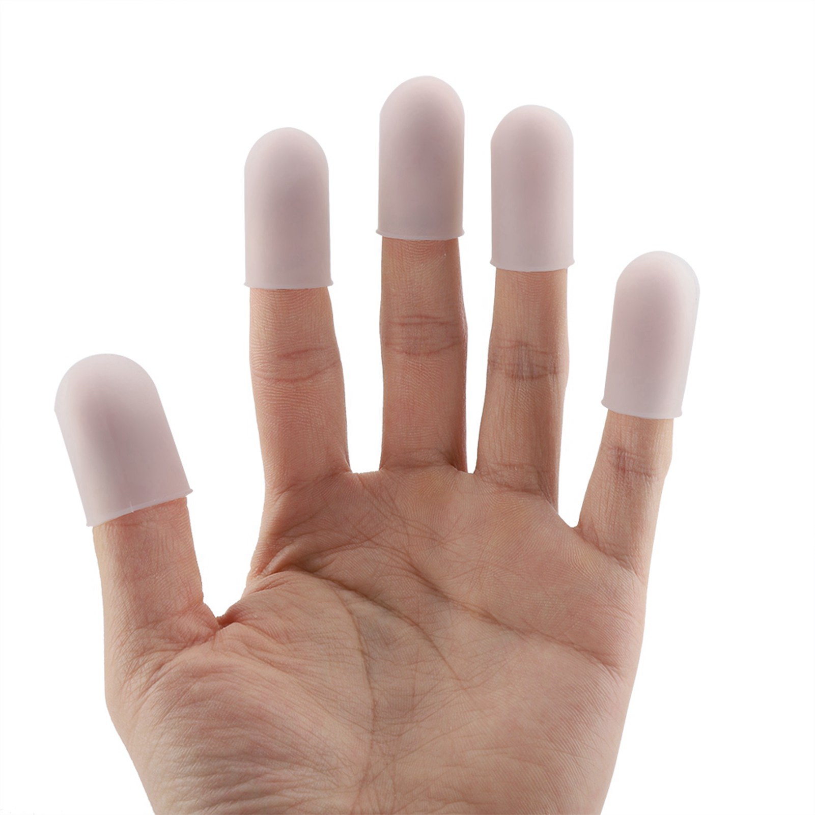 Home Cooking Help - 5pcs Silicone Finger Protector Thumbs Sleeve