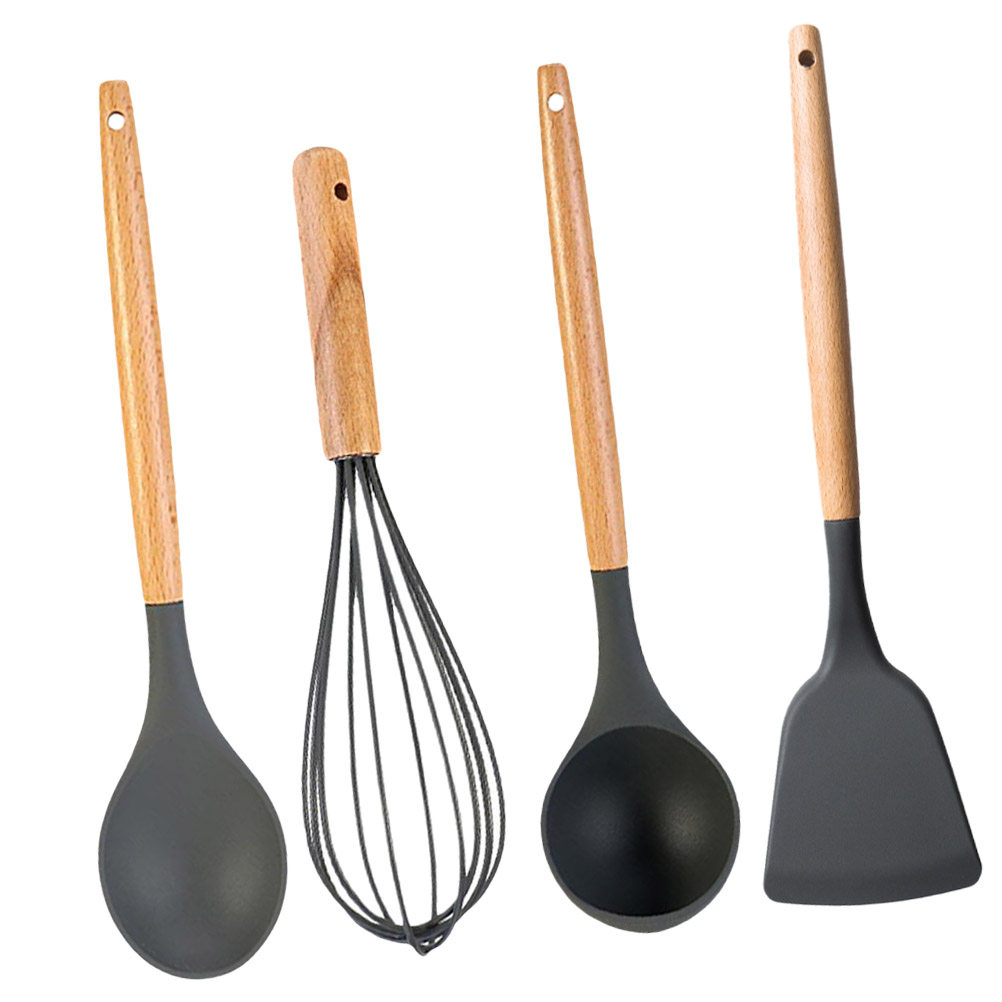 4Pcs Cooking Utensil Set Nonst - Home Cooking Utensil Set ulasan dan harga
