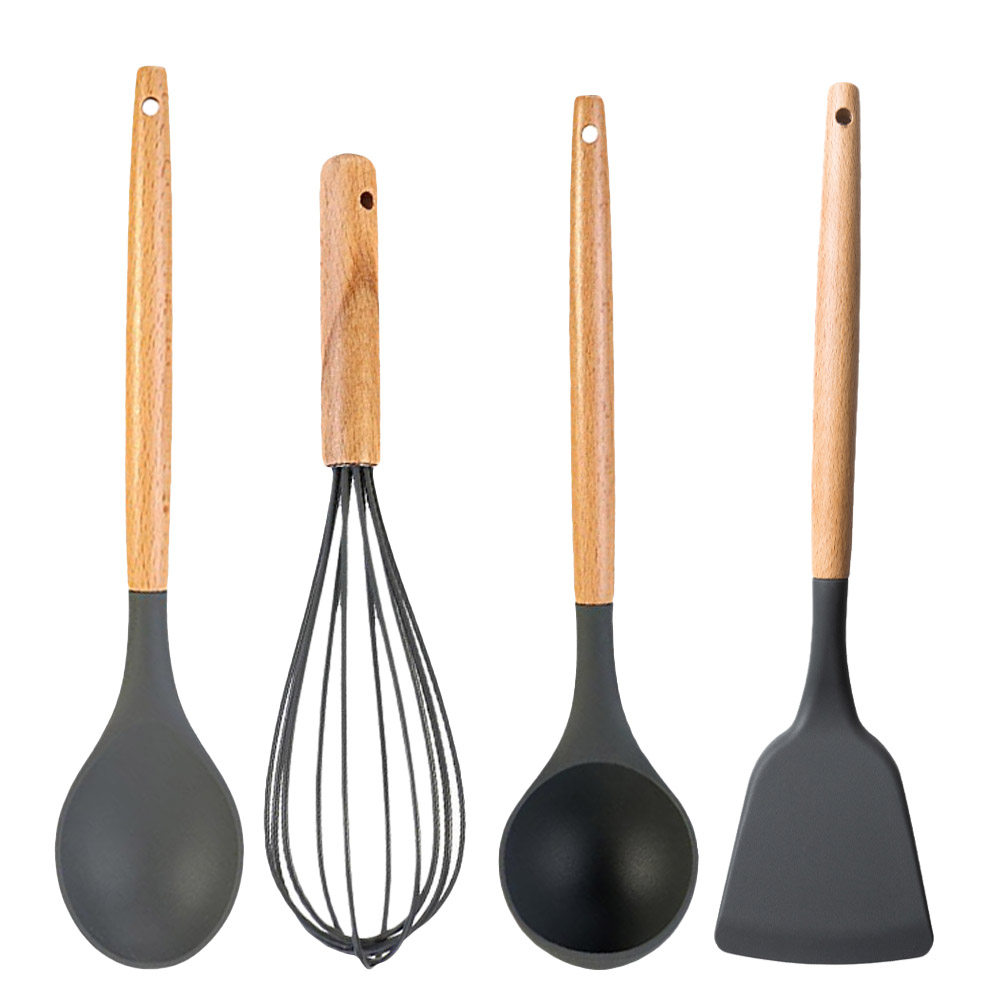 4Pcs Cooking Utensil Set Nonst - Home Cooking Utensil Set ulasan dan harga