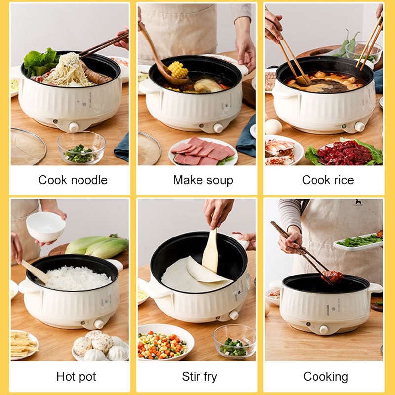 220V Multi Cookers Single/Doub - Crepe Pan Nonstick ulasan dan harga