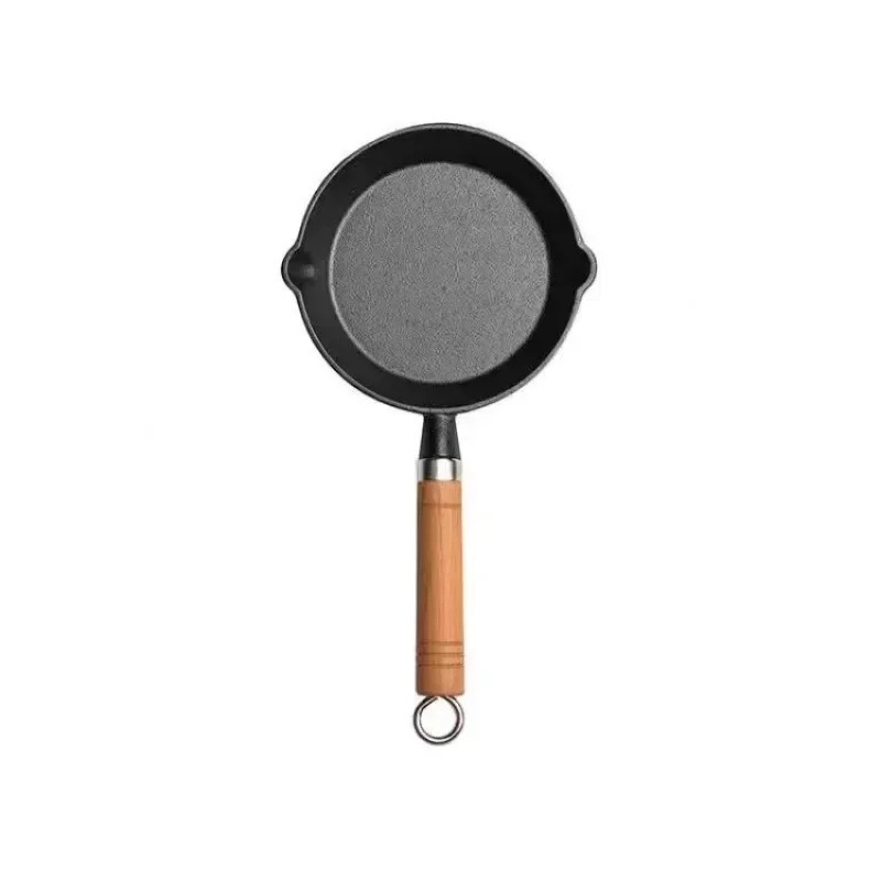 26cm Uncoated Cast Iron Skille - Crepe Pan Nonstick ulasan dan harga