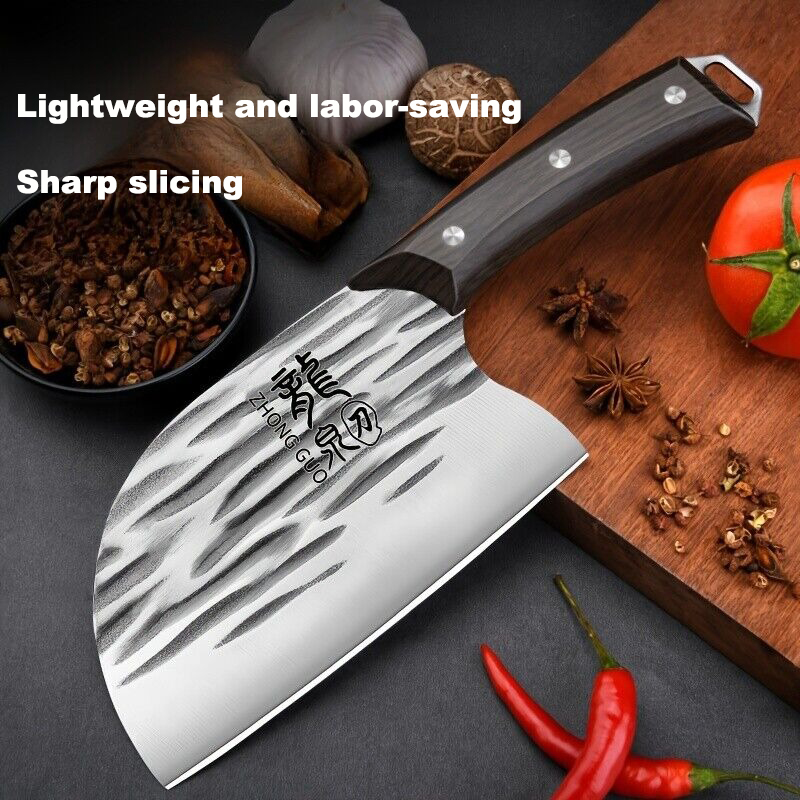 1PC Forged kitchen knife, hous - Wok Carbon Steel ulasan dan harga