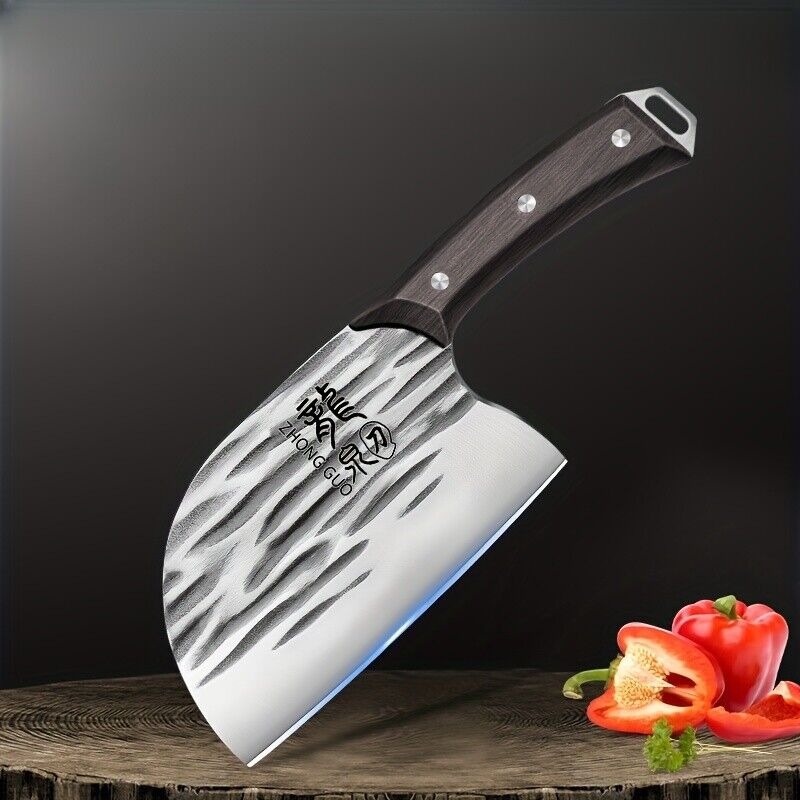 1PC Forged kitchen knife, hous - Wok Carbon Steel ulasan dan harga