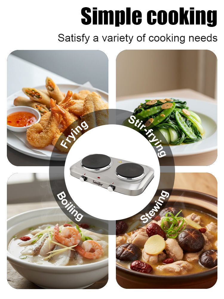 Double Burner Electric Stove S - Hot Pot Portable Dual ulasan dan harga