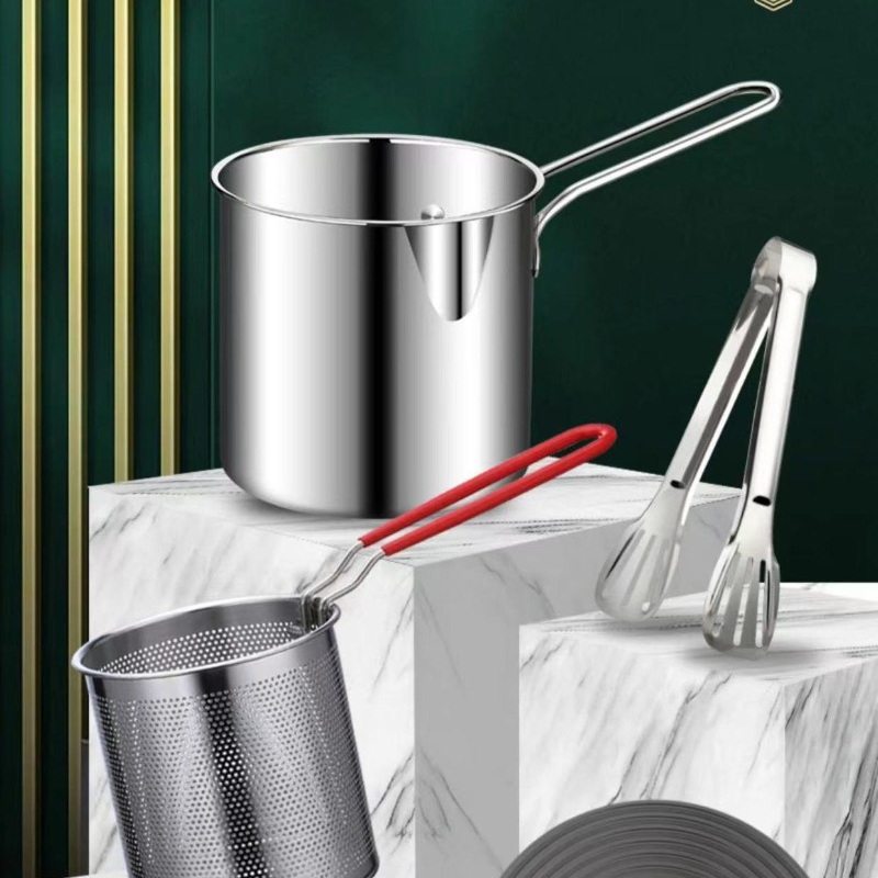 304 Stainless Steel Deep Fryer - Home Cooking Help ulasan dan harga
