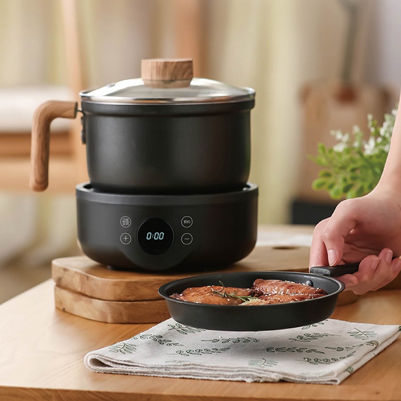 110V/220V Multi-function Elect - Crepe Pan Nonstick ulasan dan harga