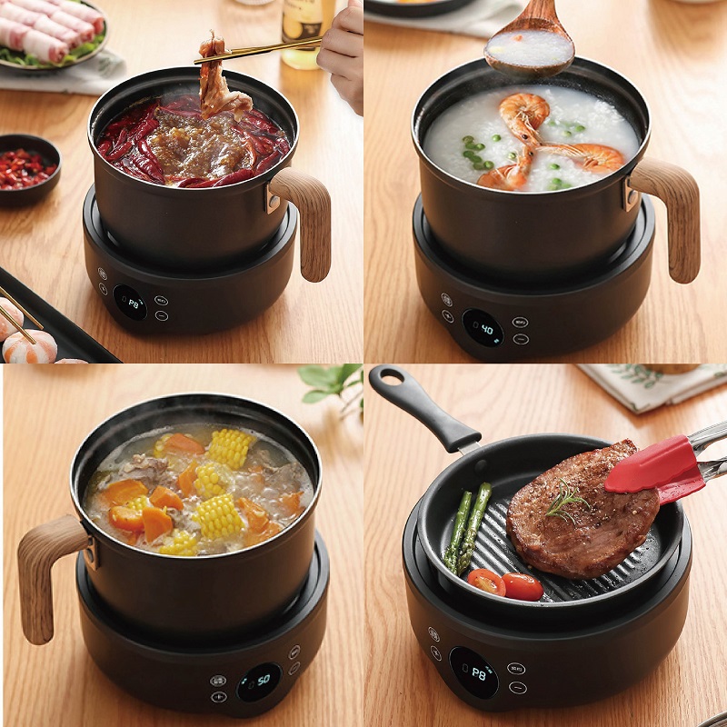 110V/220V Multi-function Elect - Crepe Pan Nonstick ulasan dan harga
