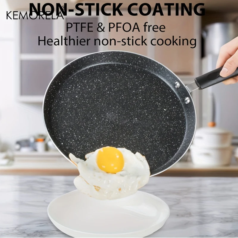 Non Stick Frying Pan 18/22/26C - Crepe Pan Nonstick ulasan dan harga