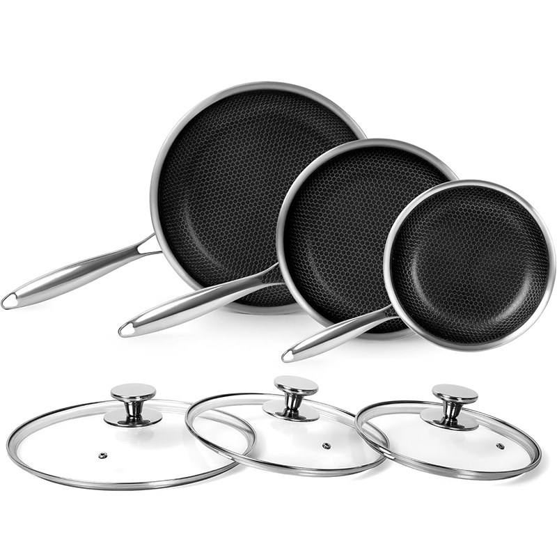 Stainless Steel Frying Pan wit - Crepe Pan Nonstick ulasan dan harga