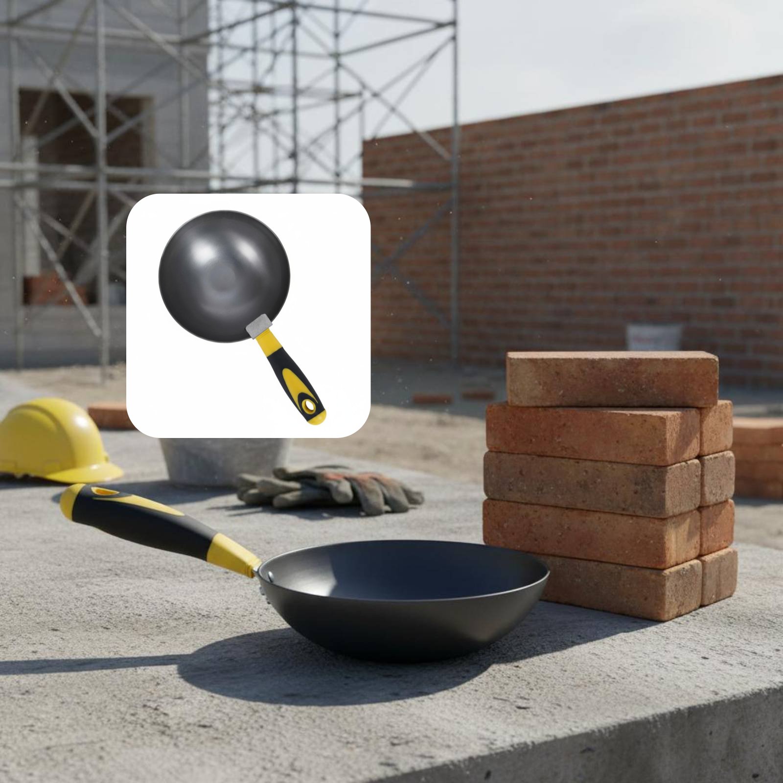 Cement Mixing Ladle Wear Resis - Wok Carbon Steel ulasan dan harga