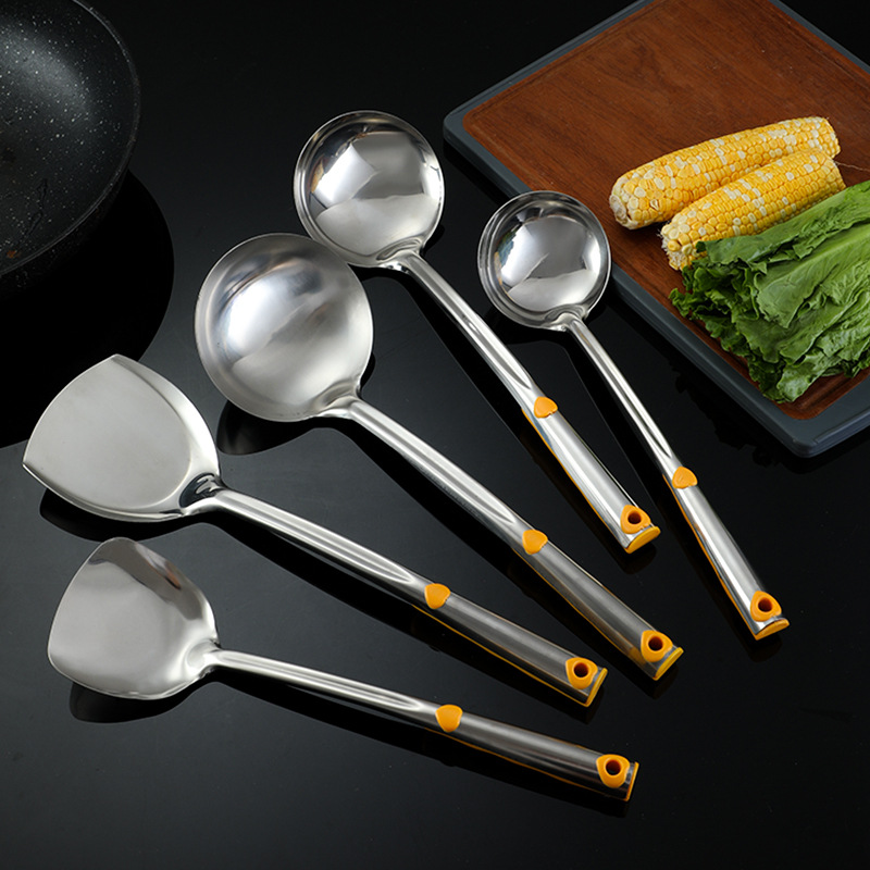 Stainless Steel Thickened Kitc - Home Cooking Utensil Set ulasan dan harga