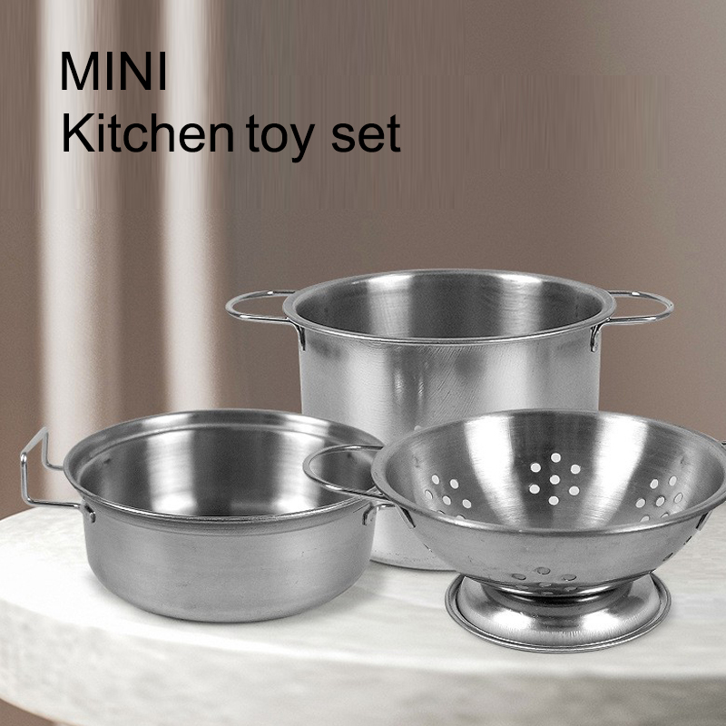 Kitchen Pretend Play Accessori - Home Cooking Utensil Set ulasan dan harga