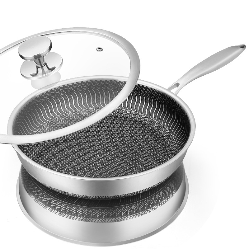LMETJMA Stainless Steel Frying - Crepe Pan Nonstick ulasan dan harga