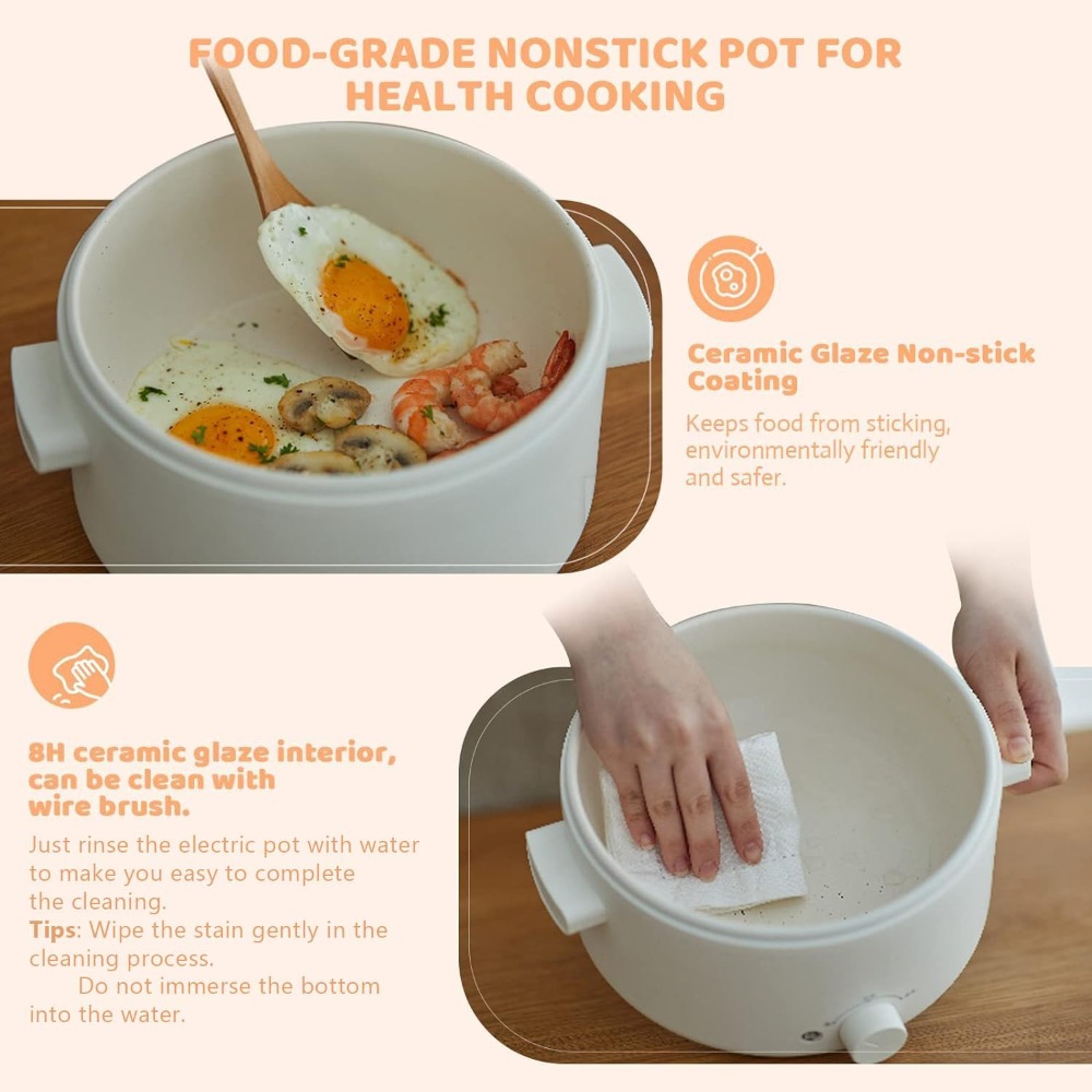 Electric Hot Pot, 3L Portable  - Hot Pot Portable Dual ulasan dan harga