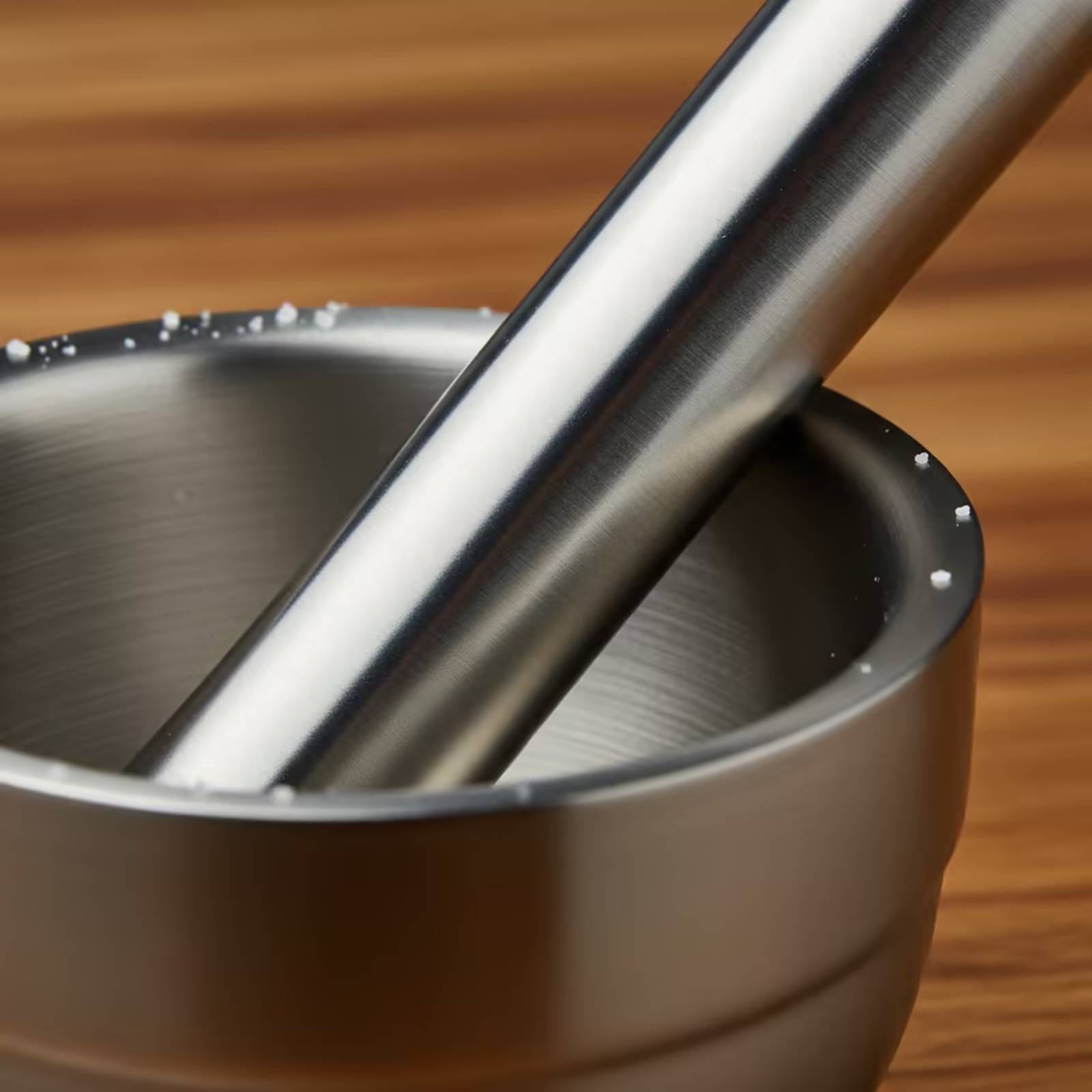 Mortar and Pestle with Lid Mes - Home Cooking In ulasan dan harga