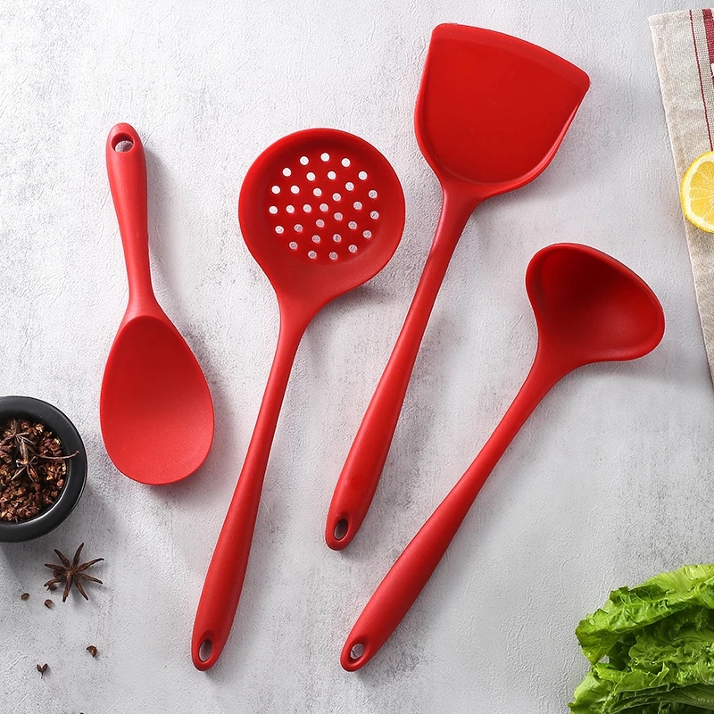 1-4Pcs Non-Stick Spatula Shove - Home Cooking Utensil Set ulasan dan harga