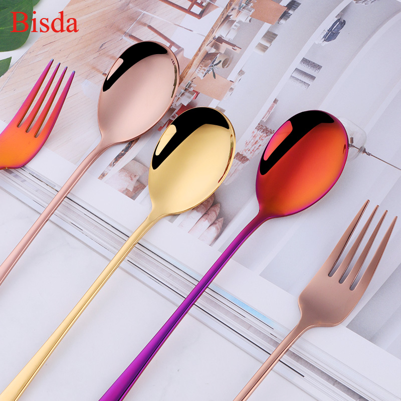 2 Pcs/set Dinner Fork Stainles - Home Cooking Utensil Set ulasan dan harga