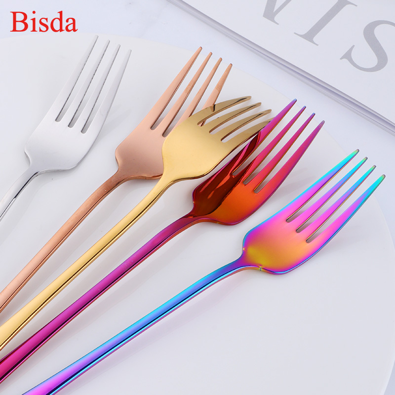 2 Pcs/set Dinner Fork Stainles - Home Cooking Utensil Set ulasan dan harga