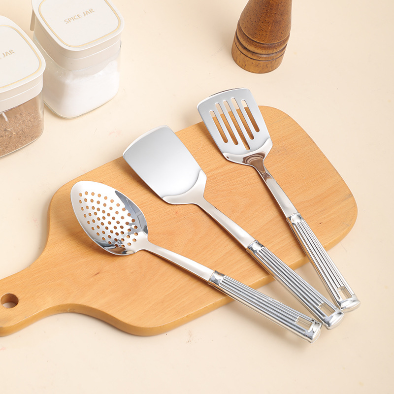 Large Stainless Steel Spatula  - Home Cooking Utensil Set ulasan dan harga