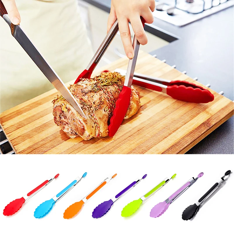 Food Tong Stainless Steel Kitc - Home Cooking Help ulasan dan harga
