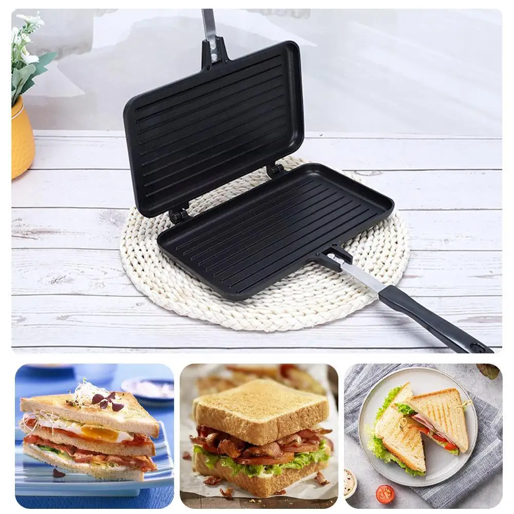 Double-Sided Frying Pan Non-St - Crepe Pan Nonstick ulasan dan harga