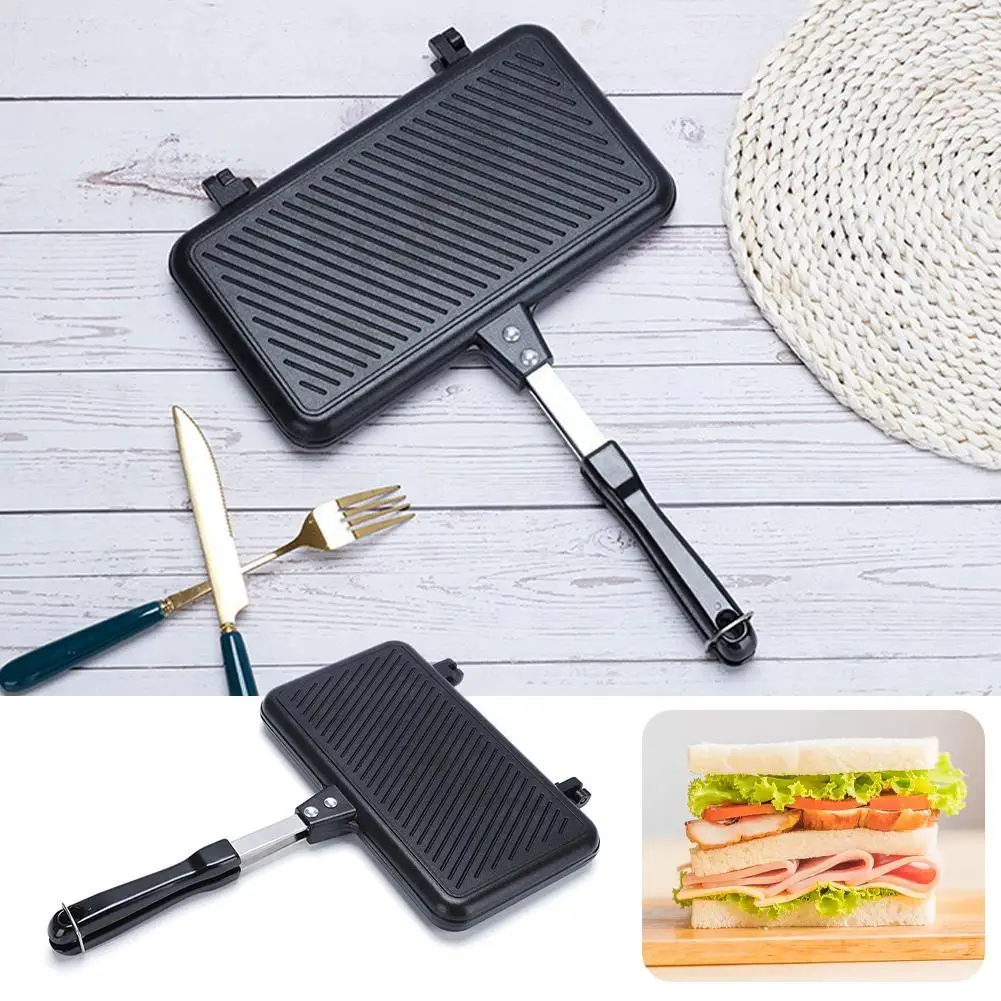 Double-Sided Frying Pan Non-St - Crepe Pan Nonstick ulasan dan harga
