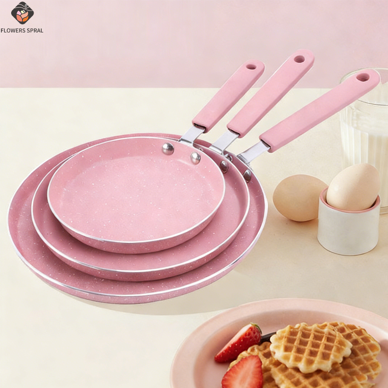 1 Non Stick Pink Frying Pan Fo - Crepe Pan Nonstick ulasan dan harga