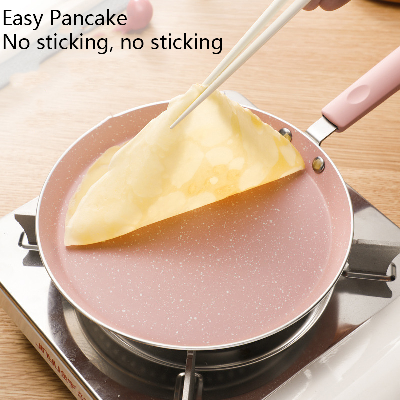 1 Non Stick Pink Frying Pan Fo - Crepe Pan Nonstick ulasan dan harga