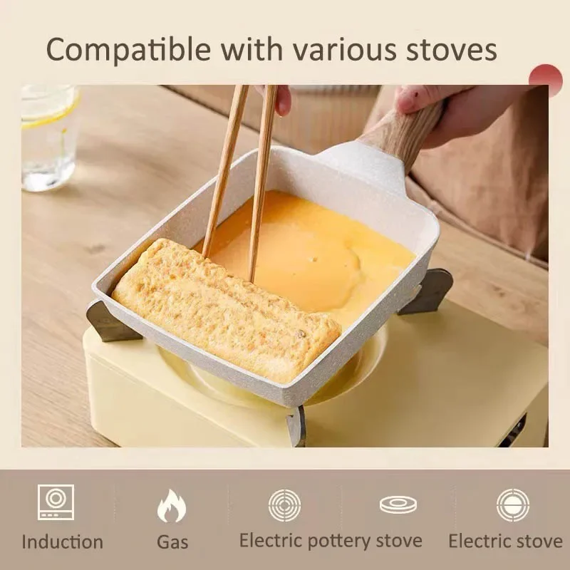 Fried Egg Pan Nonstick Japanes - Crepe Pan Nonstick ulasan dan harga