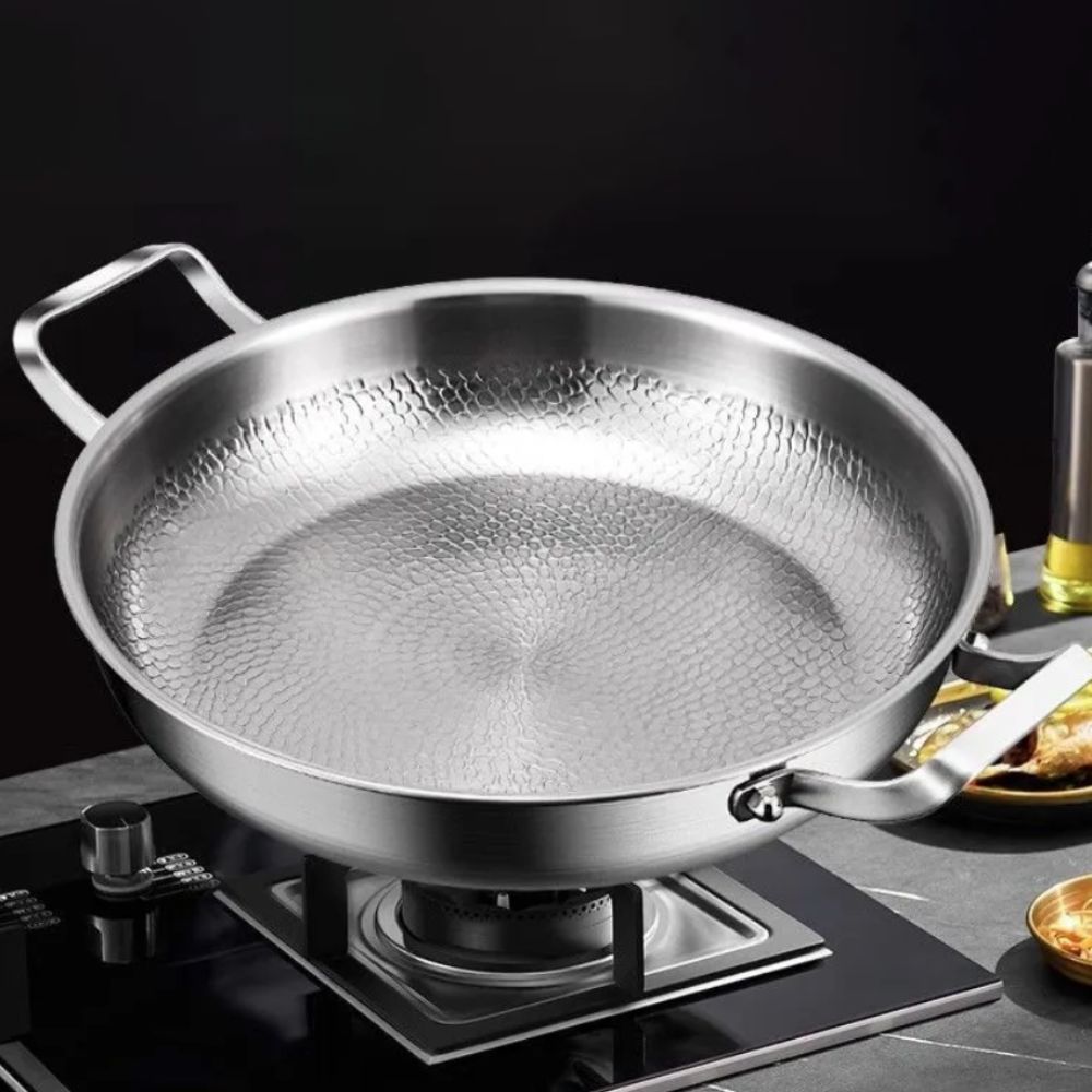 Durable Titanium Alloy Double  - Crepe Pan Nonstick ulasan dan harga