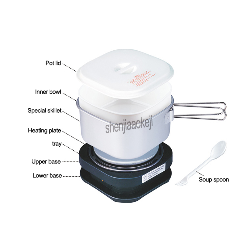 350w Dual Voltage Portable Min - Hot Pot Portable Dual ulasan dan harga