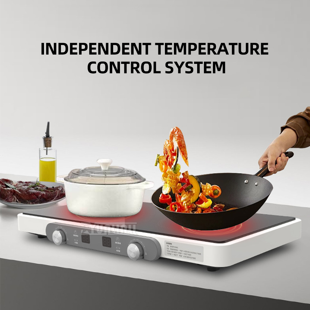 Double Induction Cooker Kitche - Hot Pot Portable Dual ulasan dan harga