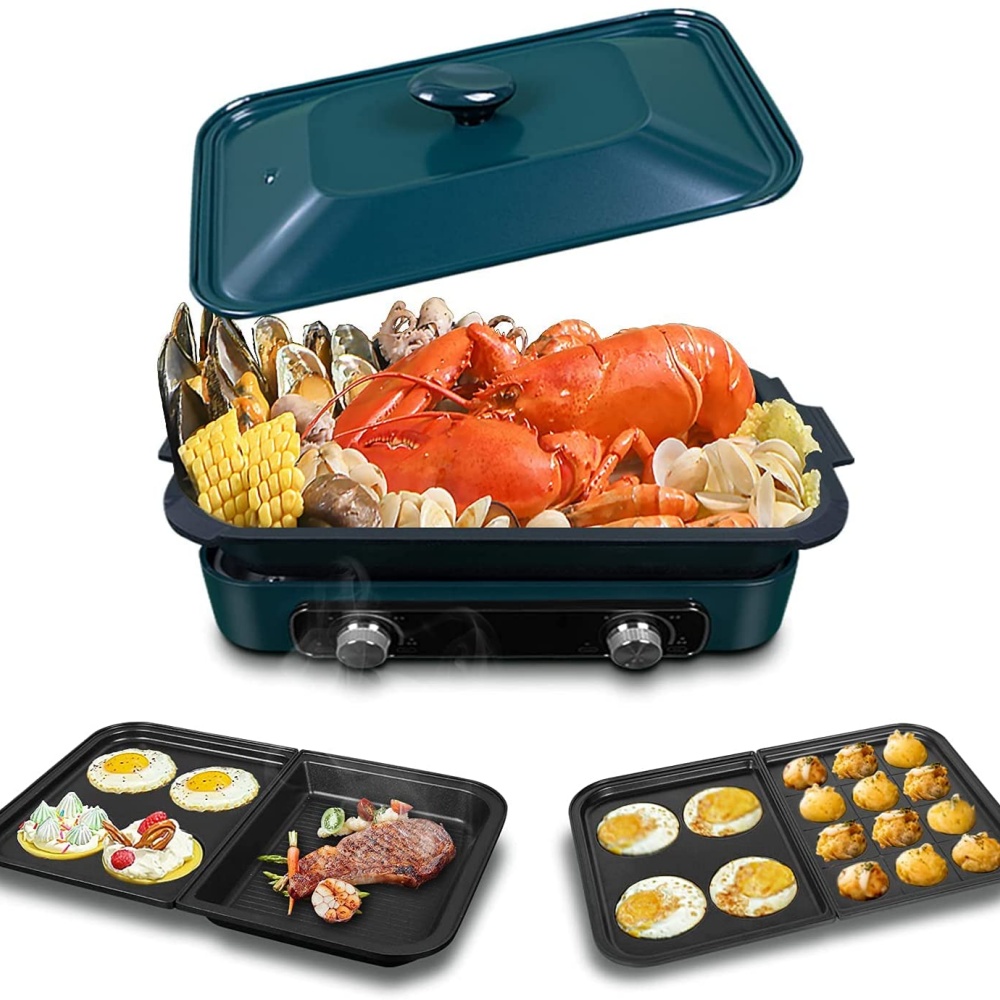 Household multi-functional coo - Hot Pot Portable Dual ulasan dan harga