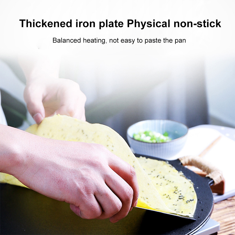10.2/11/11.8/12.6/13.4 Inch BB - Crepe Pan Nonstick ulasan dan harga