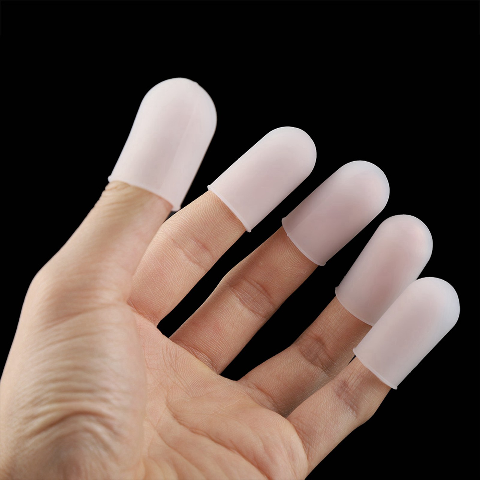 5pcs Silicone Finger Protector - Home Cooking Help ulasan dan harga