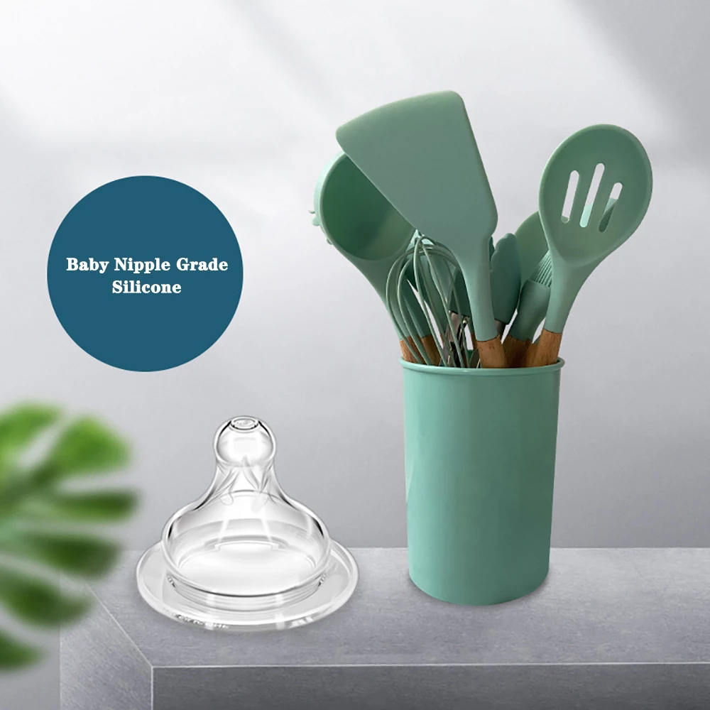Silicone Kitchenware Cooking U - Home Cooking Utensil Set ulasan dan harga