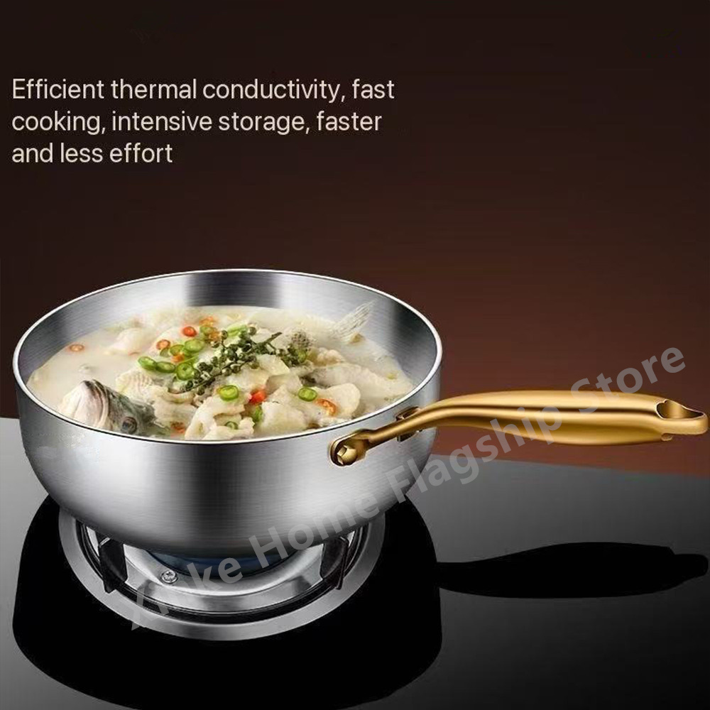 316 Stainless Steel Frying Pan - Crepe Pan Nonstick ulasan dan harga