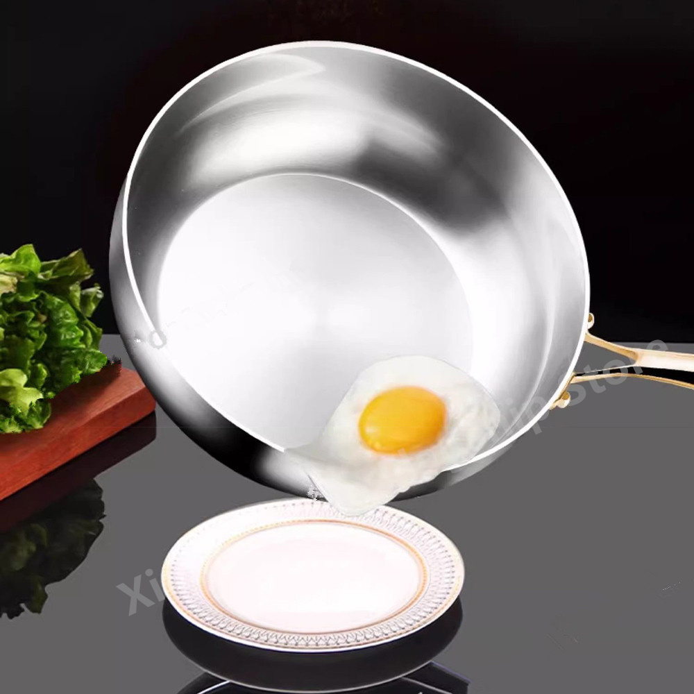 316 Stainless Steel Frying Pan - Crepe Pan Nonstick ulasan dan harga