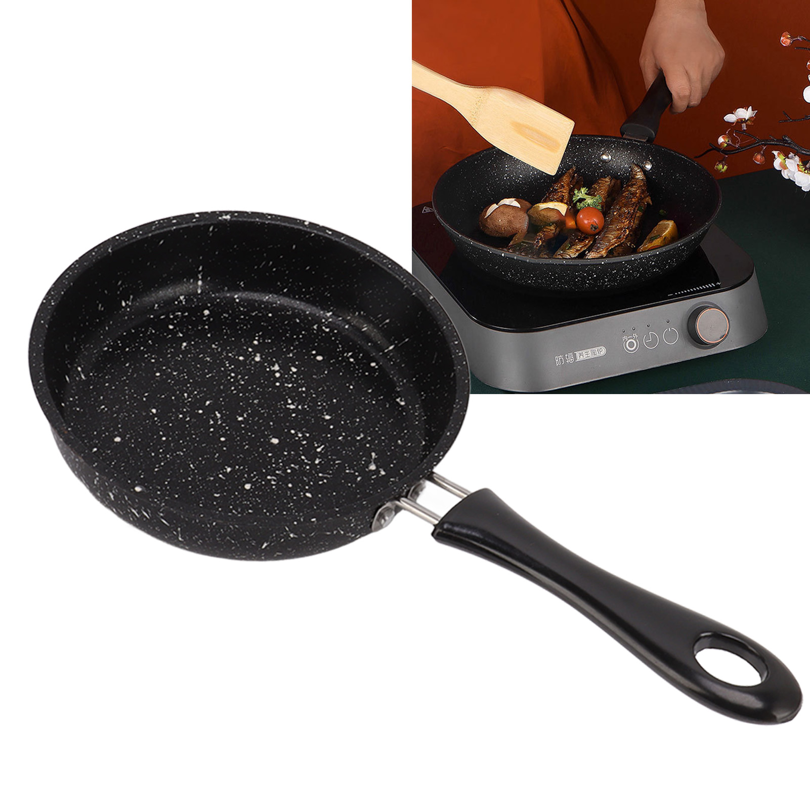 Frying Pan Stainless Steel Egg - Crepe Pan Nonstick ulasan dan harga